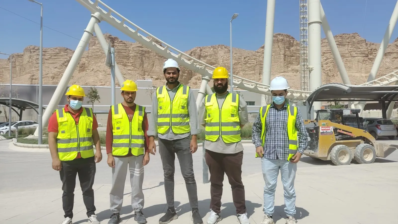 Qiddiya 5G IBS project team